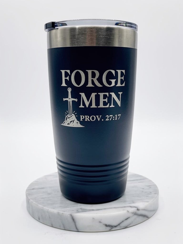 Forge Men (Navy) - 20 oz. Tumbler