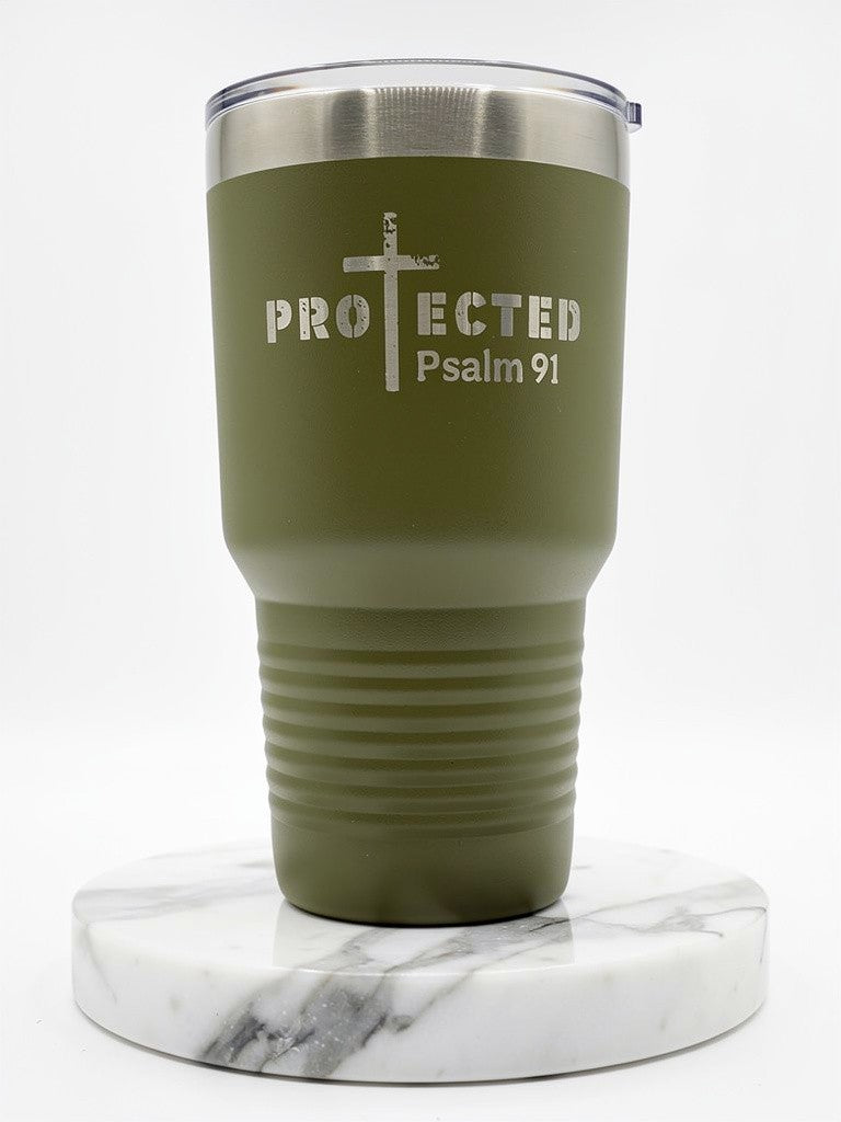 Protected (Green) - Tumbler 30 oz